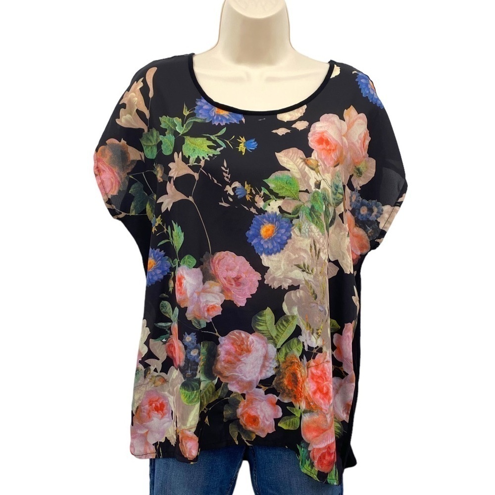 I jeans by Buffalo Teresa Floral Top Size S